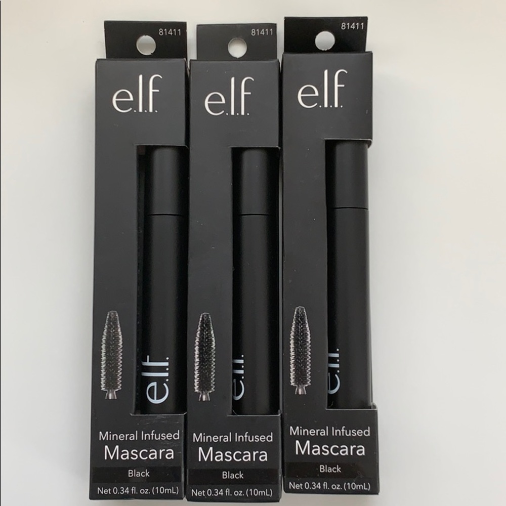 3x elf mineral mascara original formula NIB black